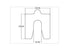 0.2mm Precut Alignment Slotted Shim 100x100 Slot 32mm Pack of 10 - Shim Stock Metals UK